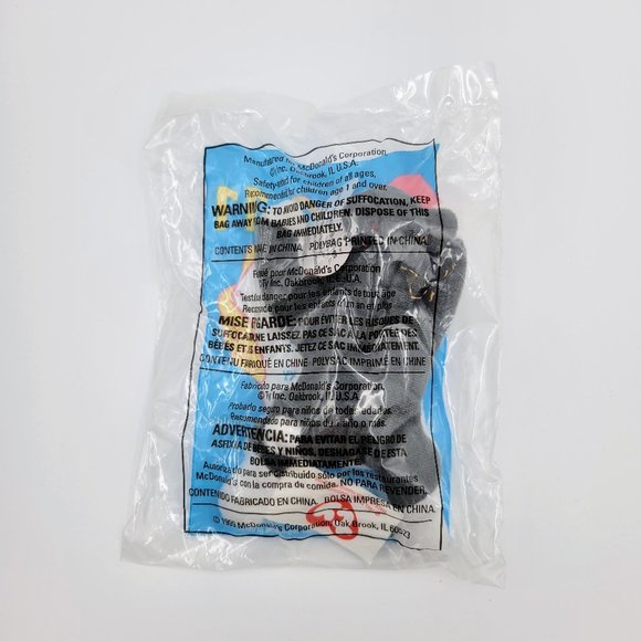 Nook The Husky #11 McDonald’s Toy Retired 1999 New Sealed TY Teenie Beanie Babie - Picture 4 of 7